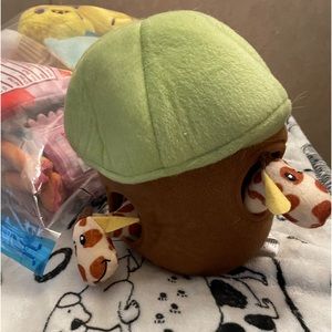Giraffe Hut dog toy